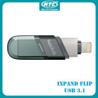 USB Sandisk Ixpand Flip OTG 3.0 64gb cho iPhone Ipad 64GB SDIX90N chính hãng