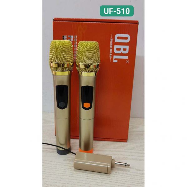 Micro Karaoke đôi không dây Đa Năng QBL UF-510