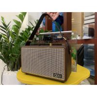 Loa bluetooth Qixi SK-2025, kiểu dáng cổ điển sang trọng