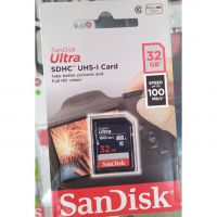 Thẻ Nhớ SDHC Sandisk  Ultra 32gb Class10 100mb/s Chính Hãng