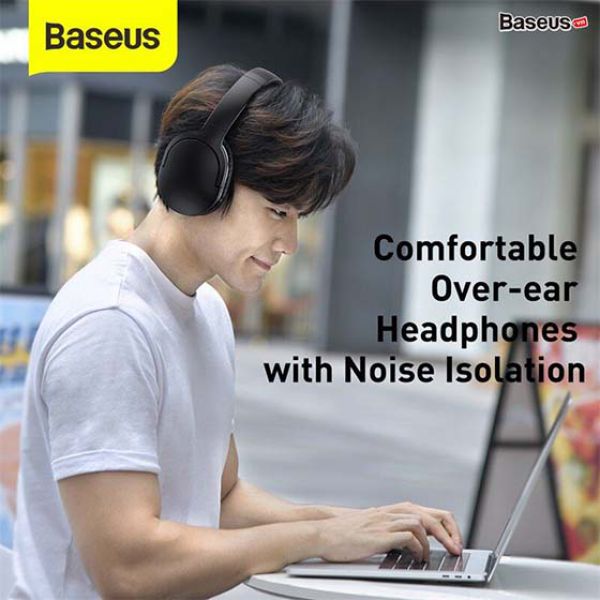 Tai nghe bluetooth trùm đầu Baseus Encok Wireless headphone D02 Pro (Bluetooth 5.0, Wireless Hifi Surround Headphone)
