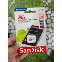 Thẻ nhớ micro sandisk ultra 128gb - 100mb Chính Hãng