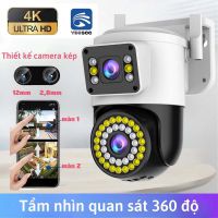 Camera Wifi YooSee 2 mắt Ngoài trời D14z Chuẩn 4.0mpx siêu nét góc rộng, ban đêm xem có màu, đàm thoại 2 chiều, Duall ca