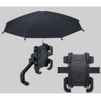 Giá đỡ điện thoại trên xe đạp, xe máy N6 (kèm ô che) 