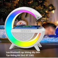 Loa Bluetooth Sạc Ko Dây Đèn Tạo Không Khí 3In1 Bt 230