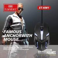 Chuột dây Gaming Earldom ET-KM1 chính hãng Có Dãy Đen Led Sống Động