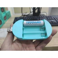 Sạc dành cho pin AA/AAA màu xanh - không kèm pin