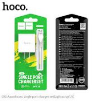 Bộ Sạc Hoco C81 Lighting 1 cổng usb 5V 2.1A chính hãng