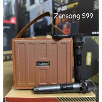 LOA KARAOKE BLUETOOTH ZANSONG S99 2 MIC CAO CẤP