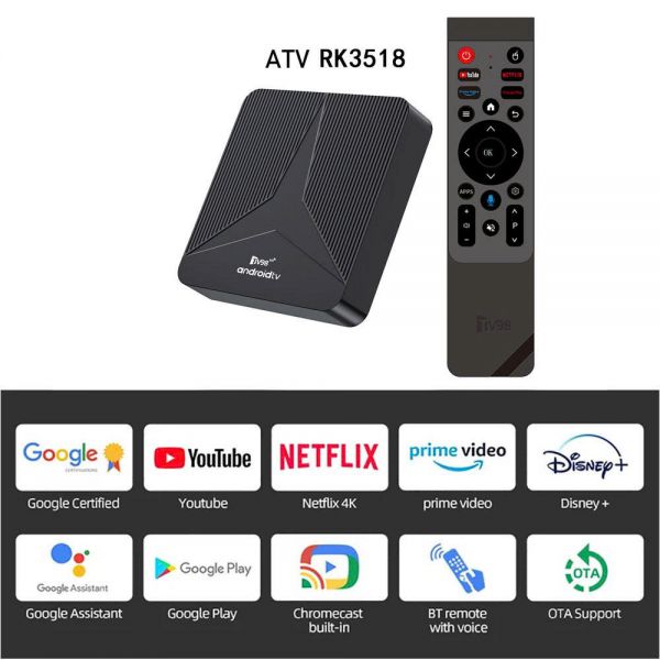 Android TV Box RK3.518 Crack 2.025 Giọng Nói Tiếng Việt 300 Kênh và Youtube Miễn Phí Trọn Đời