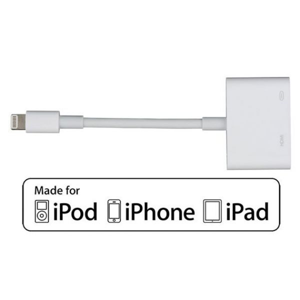 Cáp chuyển lighing to Digital AV Adapter  EP-806-LH (không cần nguồn), hỗ trợ các ios