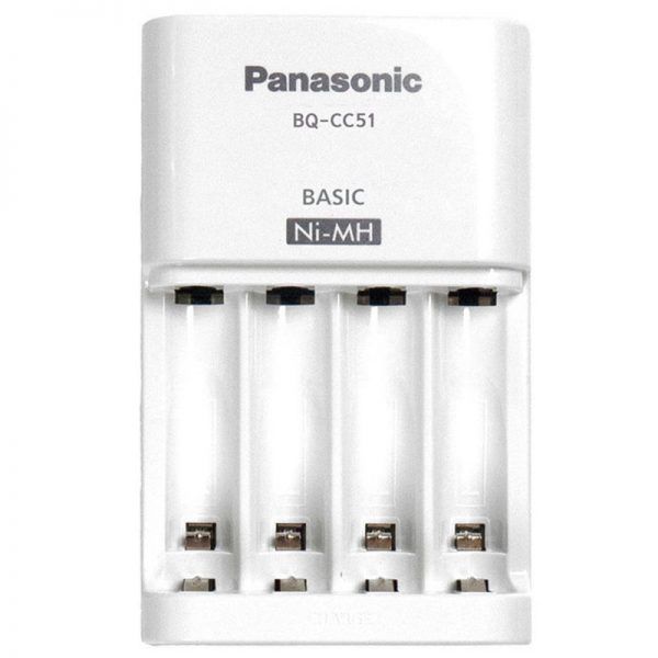 Bộ sạc pin Panasonic BQ-CC51C chính hãng dành cho AA/AAA ( không kèm pin)